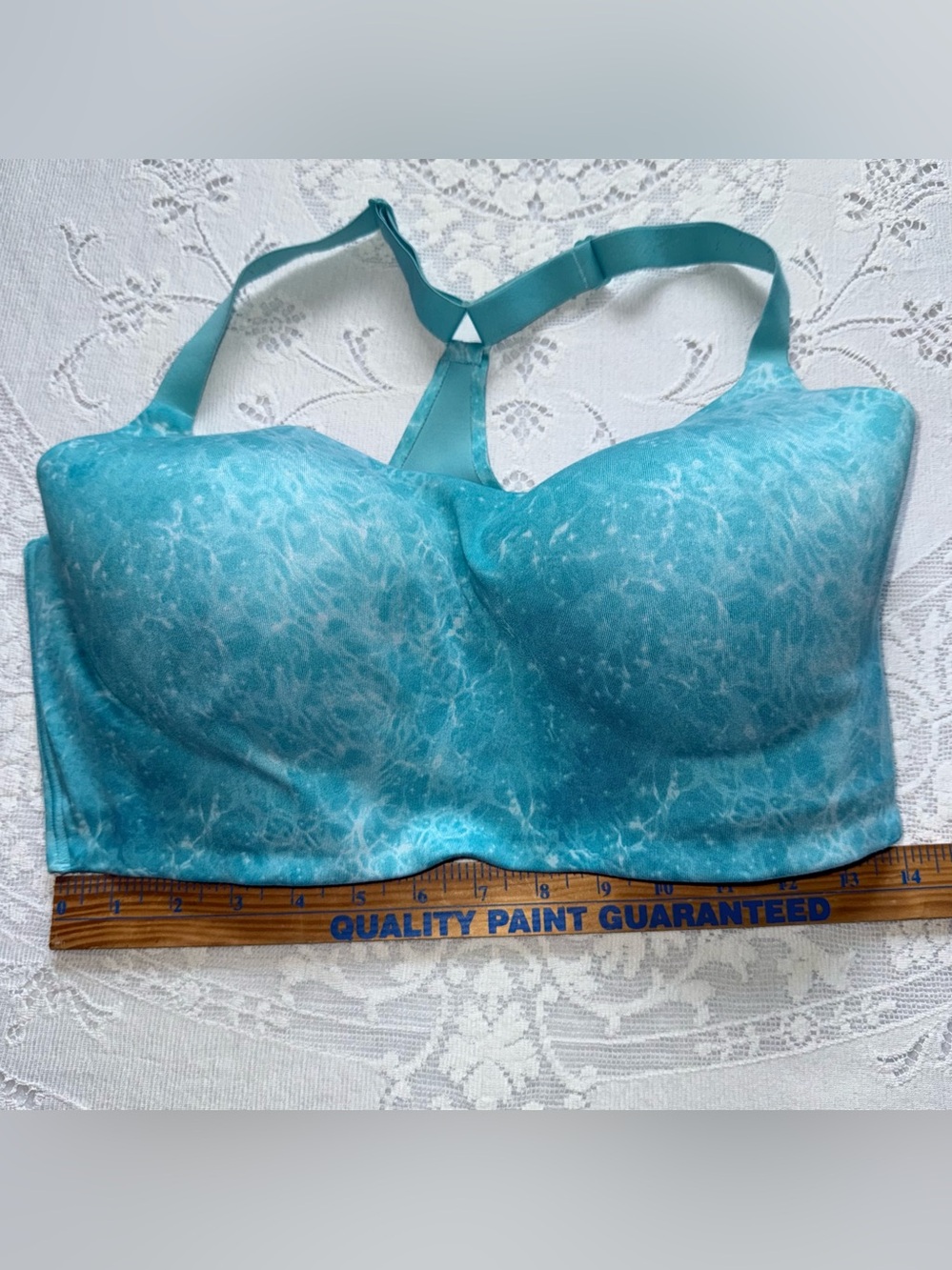 Victoria Secret On Point Pullover Sports Bra. 36DDD Blue